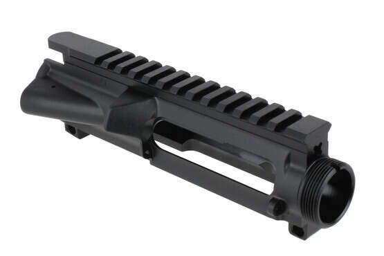 The Anderson Manufacturing 458 SOCOM Stripped upper receiver is forged from 7075 aluminum with hardcoat anodized finish